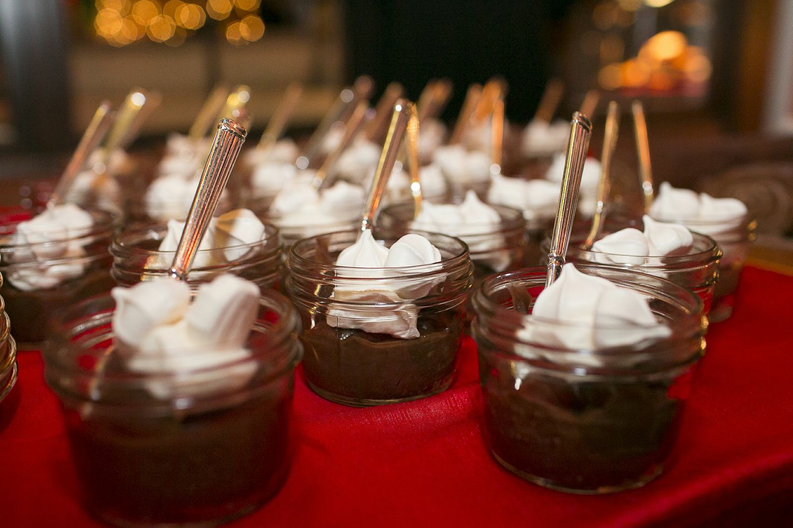 chocolate budino | Catered by Made By Meg