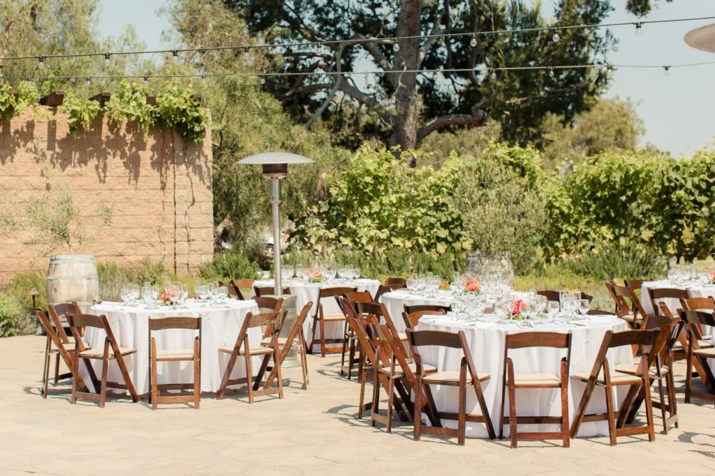 Catalina View Gardens Outdoor Wedding Reception | Catered by Made By Meg