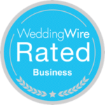 wedding wire rated badge
