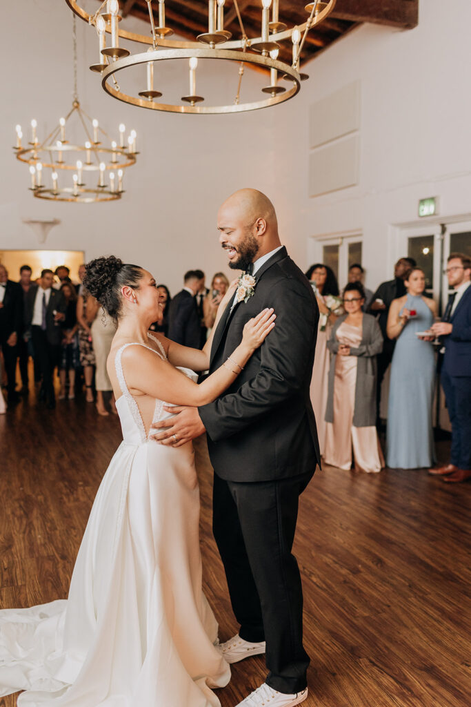 First Dance to Song At Last by Etta James with Bride and Groom 